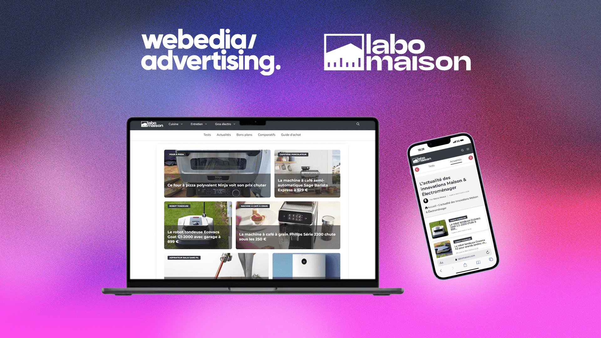 Labo maison x webedia