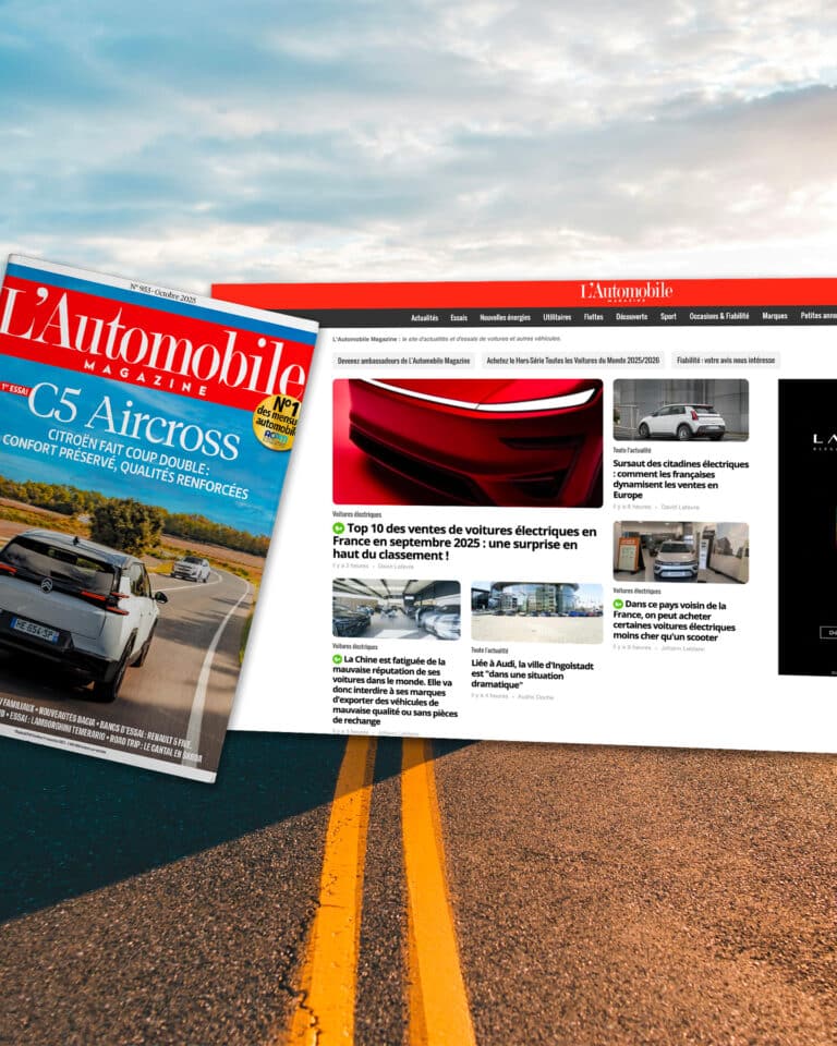 L’Automobile Magazine n°1 des sites médias  et des mensuels auto en France