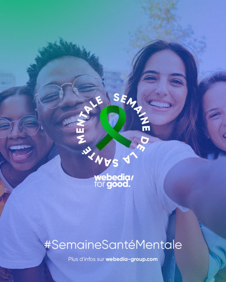 LE GROUPE WEBEDIA SE MOBILISE POUR LA 3ÈME ÉDITION DE SA SEMAINE DÉDIÉE À LA SANTÉ MENTALE