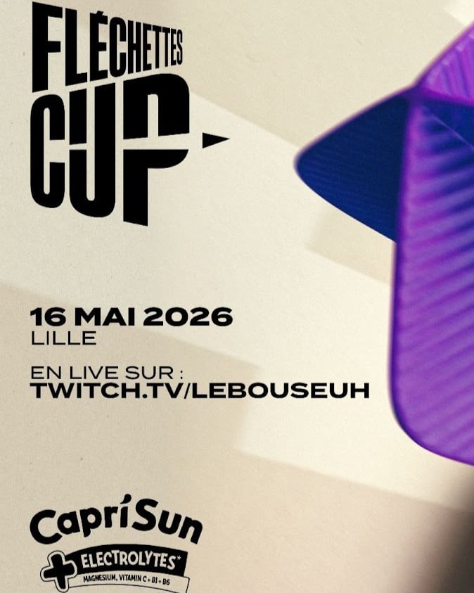 Fléchettes Cup : LeBouseuh et Webedia Creators créent l’événement en réunissant des créateurs de contenu pour une première édition à Lille