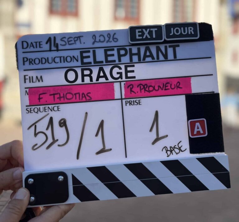ELEPHANT Story annonce le tournage de la série « Orage » en Nouvelle-Aquitaine